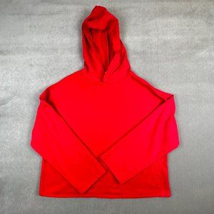ZARA TRAFALUC Hoodie Pullover Red WOMENS Autumn-Winter 17-18 SIZE XL